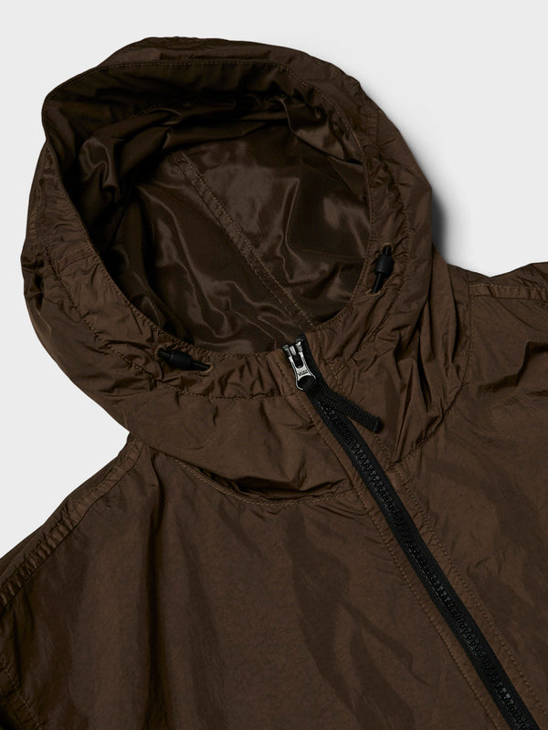 Stoy 4100001 Hooded Jacket In Umber