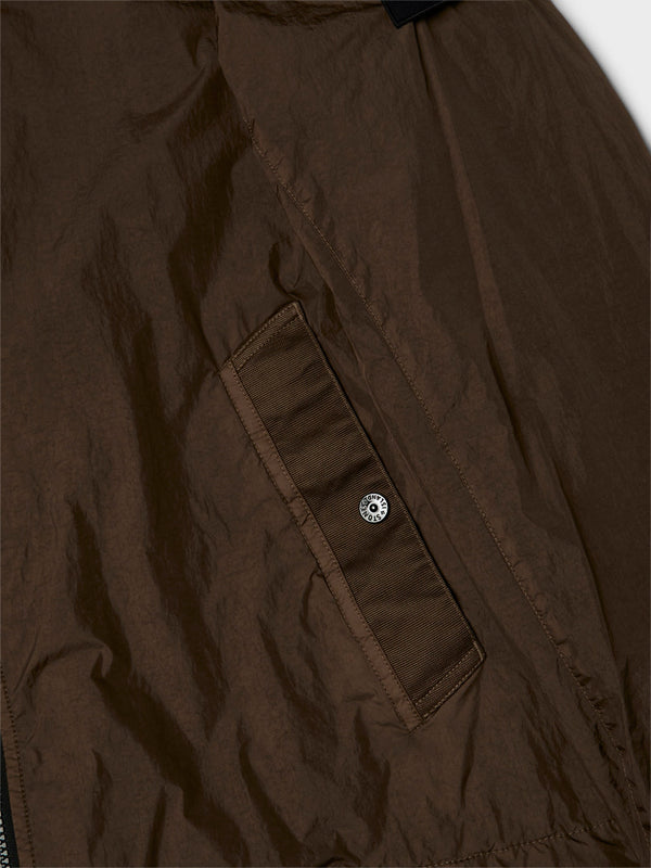 Stoy 4100001 Hooded Jacket In Umber