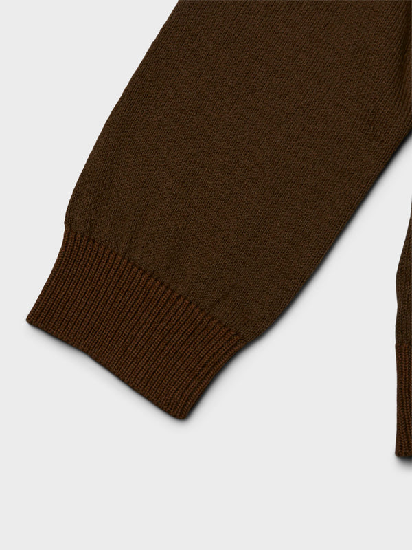 Stoy 5100013 Crewneck Jumper In Umber