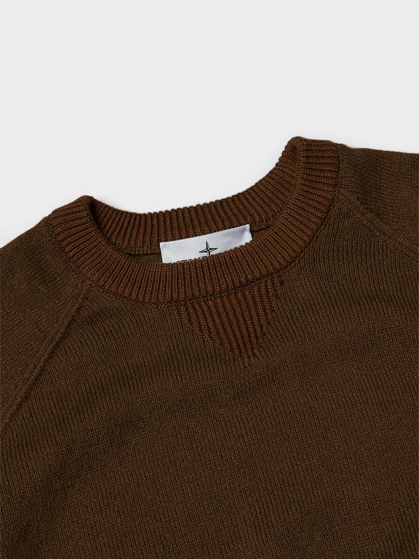 Stoy 5100013 Crewneck Jumper In Umber