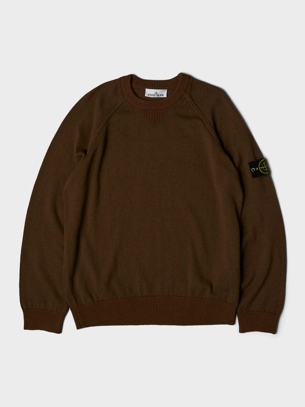 stoy 5100013 Crewneck Jumper in Umber