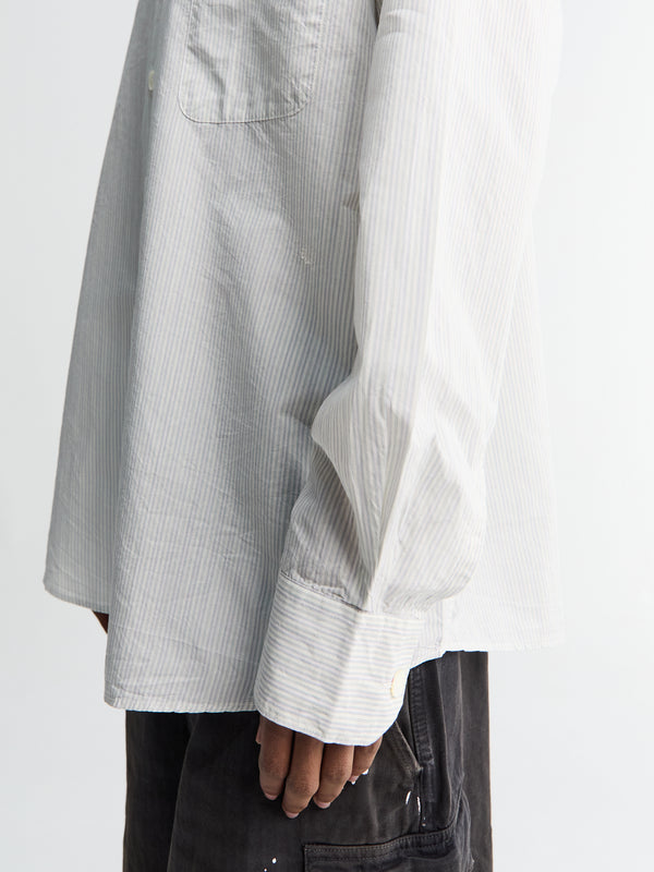 Stoy Above Shirt In Index Stripe Coolthread Cloth