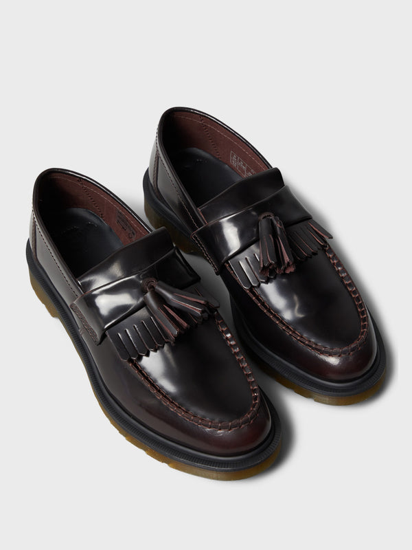 Stoy Adrian Loafers In Cherry Red Arcadia