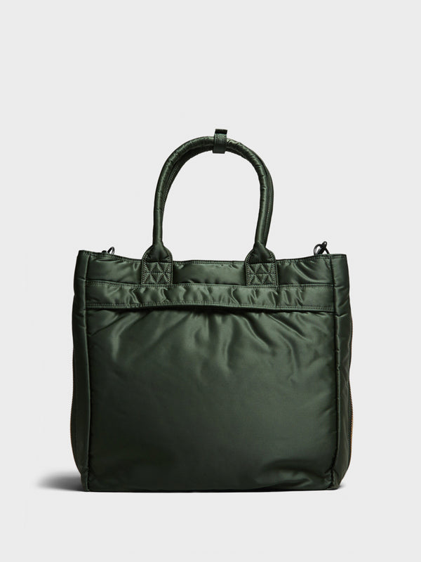 Stoy ALL NEW TANKER 2Way Tote Bag In Sage Green