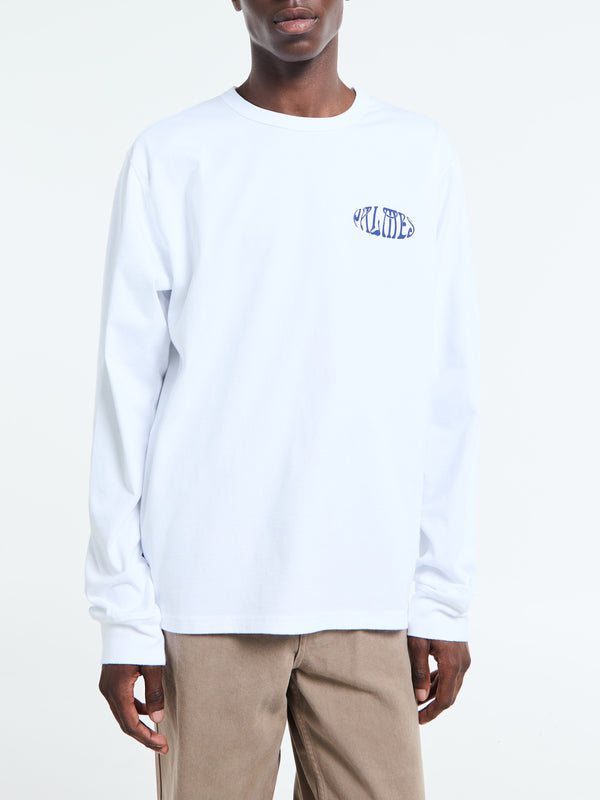 Stoy Angels Long-Sleeve T-Shirt In White