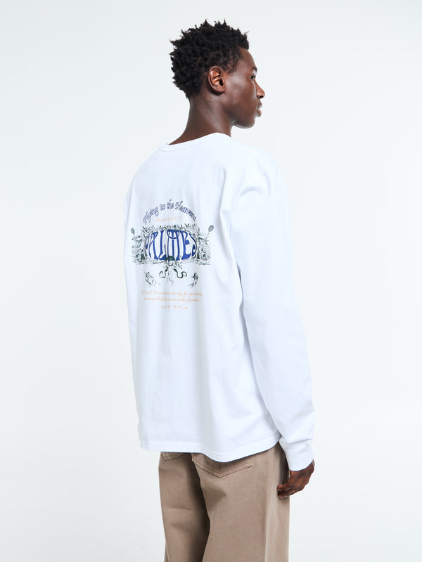 stoy Angels Long-Sleeve T-Shirt in White