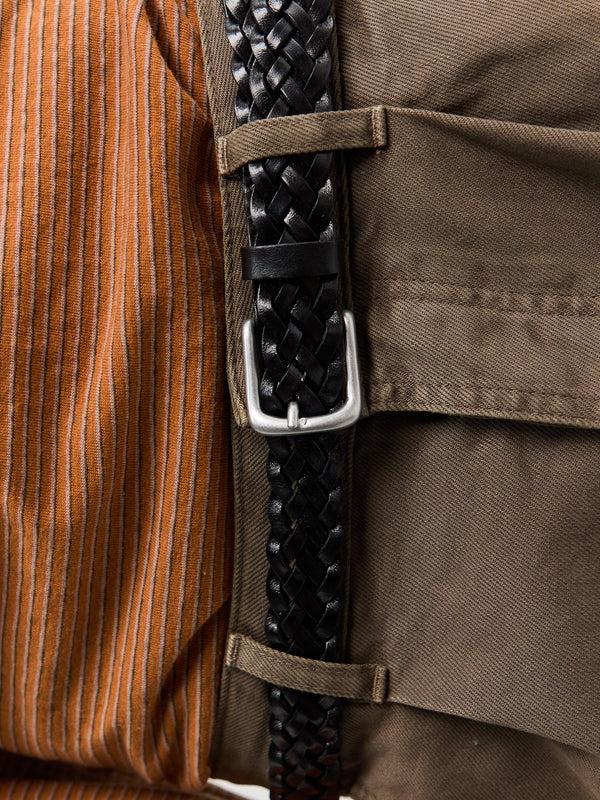 Stoy Another Belt 1.0 In Braided Black