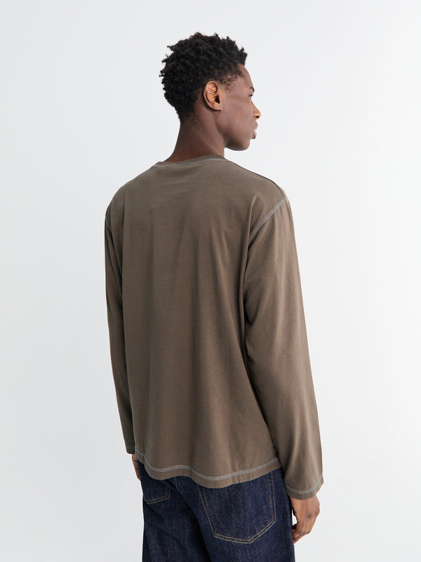 Stoy Another T-Shirt 3.0 In Brown And Navy