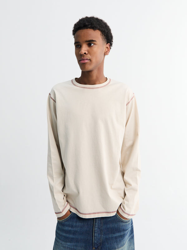 Stoy ANOTHER T-Shirt 3.0 In Grey And Burnt Red