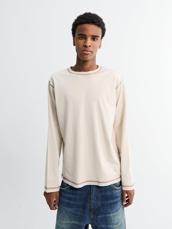 stoy ANOTHER T-Shirt 3.0 in Grey and Burnt Red