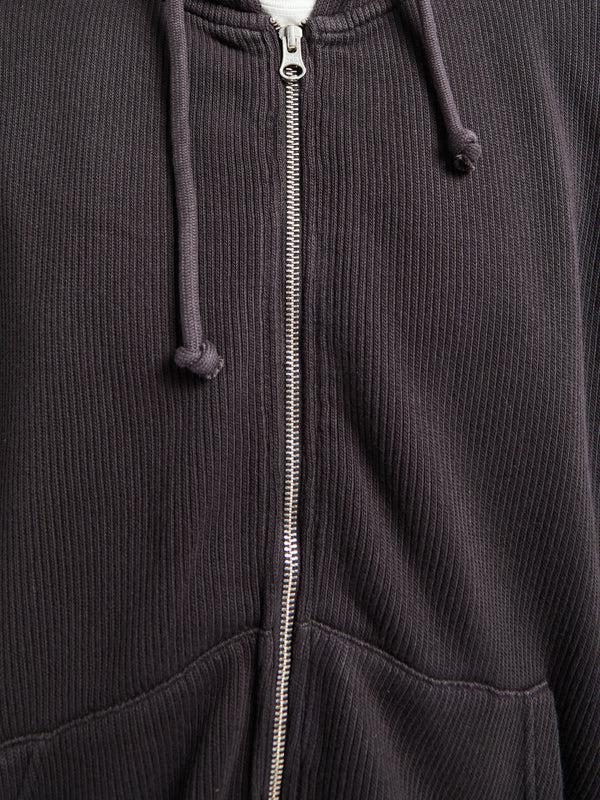 Stoy Another Zip Hoodie 1.0 In Dark Brown