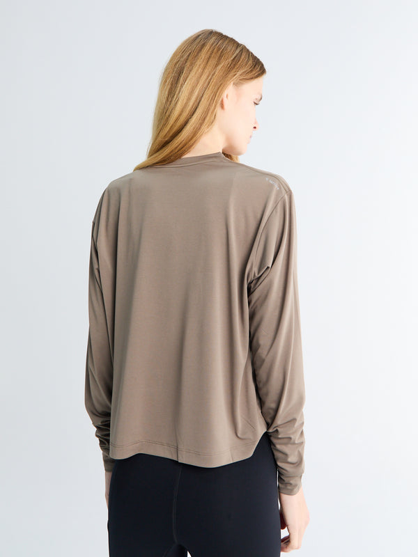 Stoy Auralite Long T-Shirt In Falcon