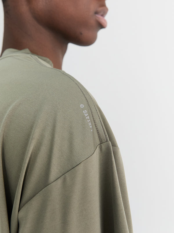 Stoy Auralite T-Shirt In Dusty Olive