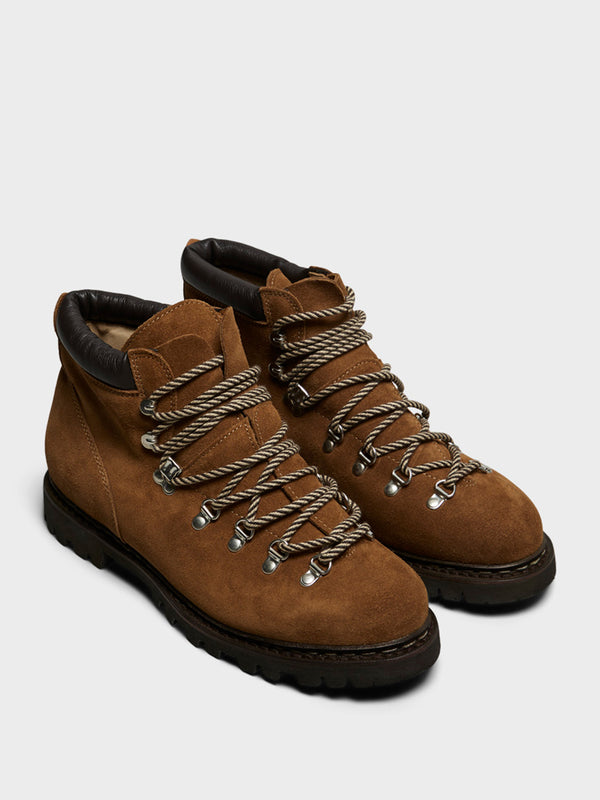 Stoy Avoriaz Velours Boots In Whisky
