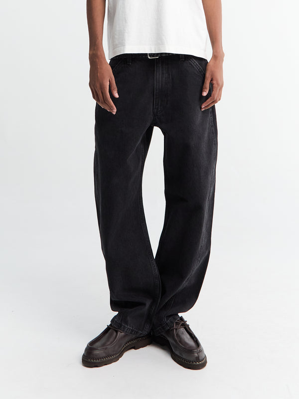 stoy Baggy Barrel Forget me Nots in Black