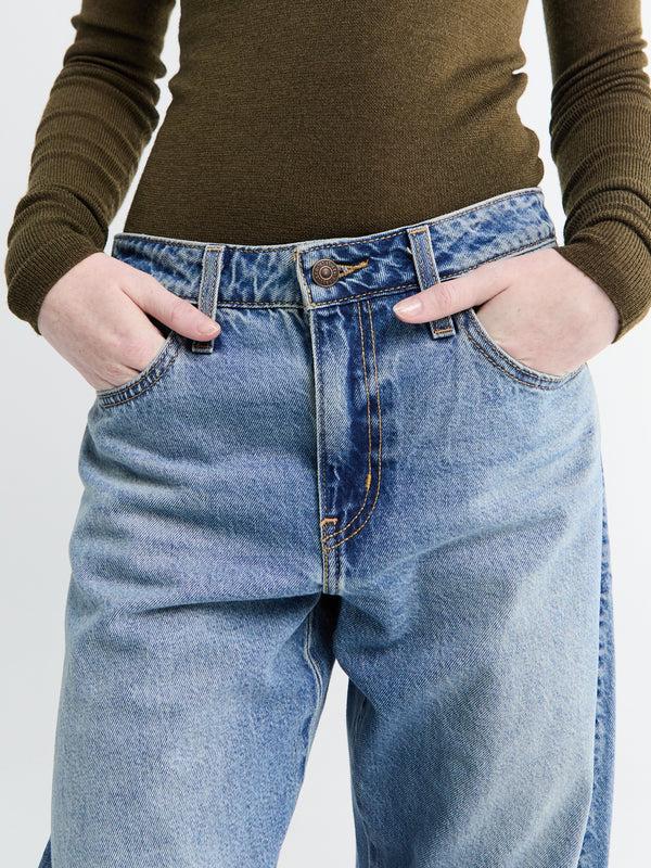 Stoy Baggy Dad Barrel Jeans In Easy Days Barrel