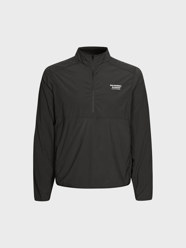 stoy Balance Half Zip Jacket in Black