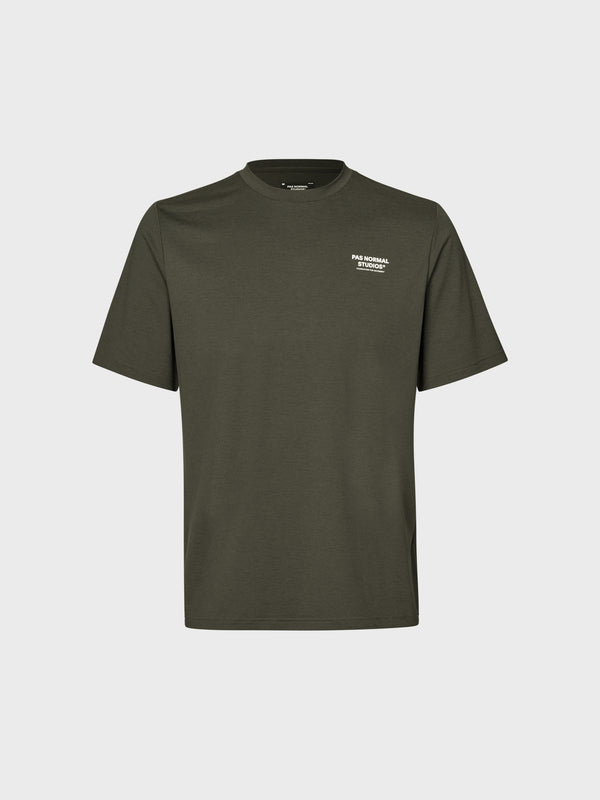 stoy Balance T-Shirt ND in Dark Olive