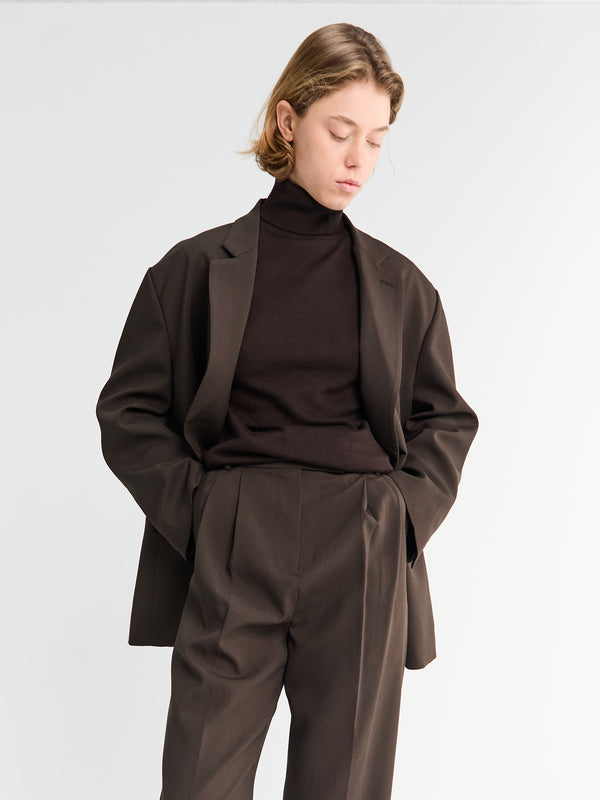 stoy Bea Blazer in Dark Expresso