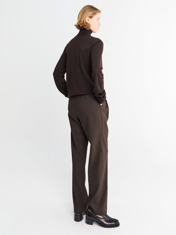 Stoy Bea Suit Pants In Dark Expresso