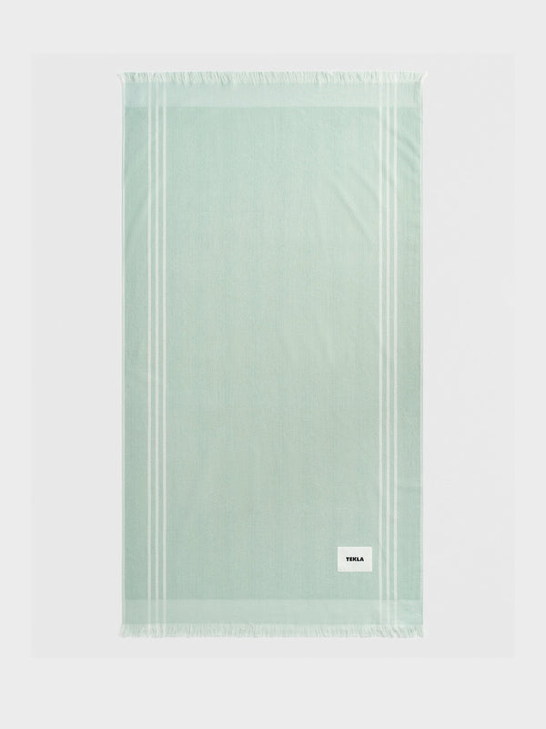 Stoy Beach Towel In Pistachio