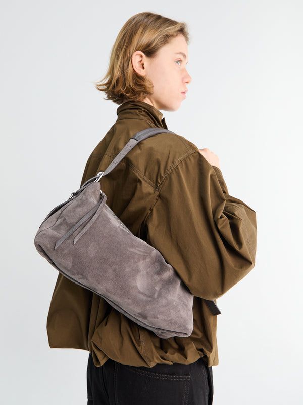 Stoy Belted Baguette Bag In Mink