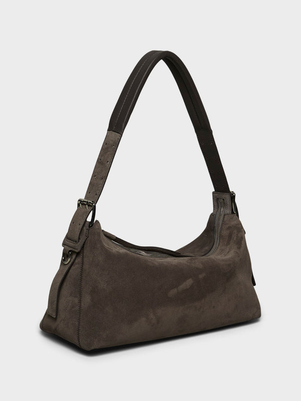 Stoy Belted Baguette Bag In Mink