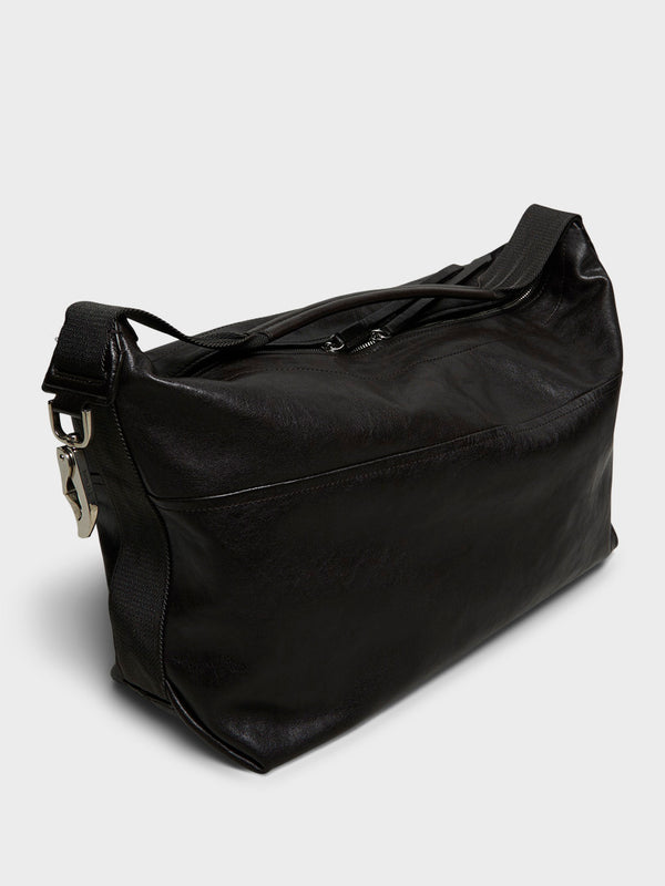 Stoy Berlingot Hobo Bag In Dark Chocolate