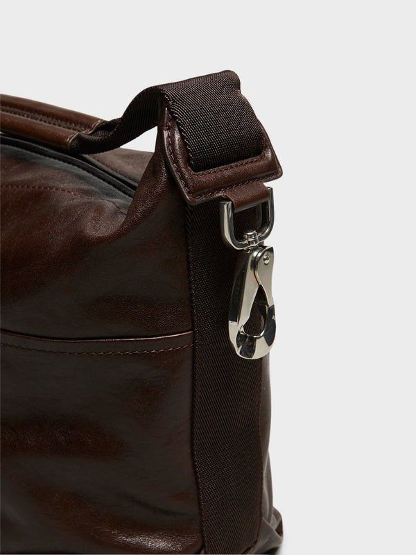 Stoy Berlingot Hobo Bag In Espresso