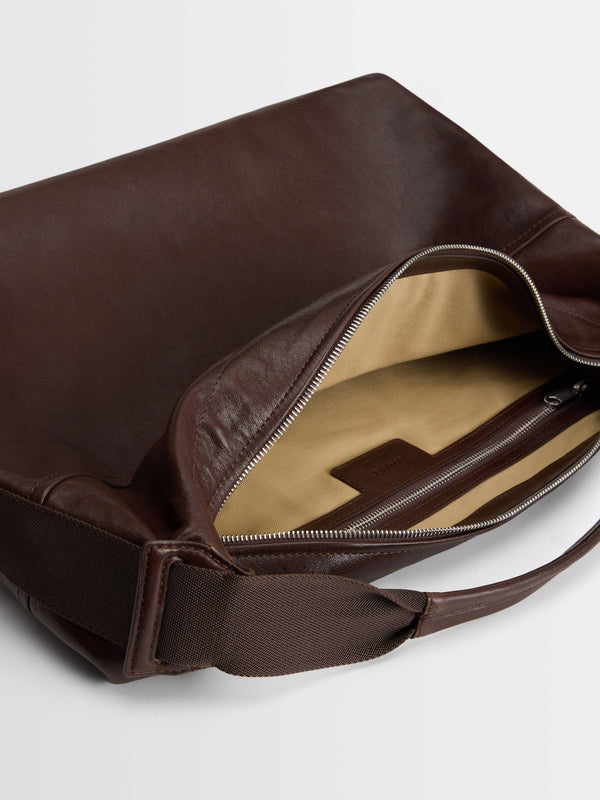 Stoy Berlingot Hobo Bag In Espresso