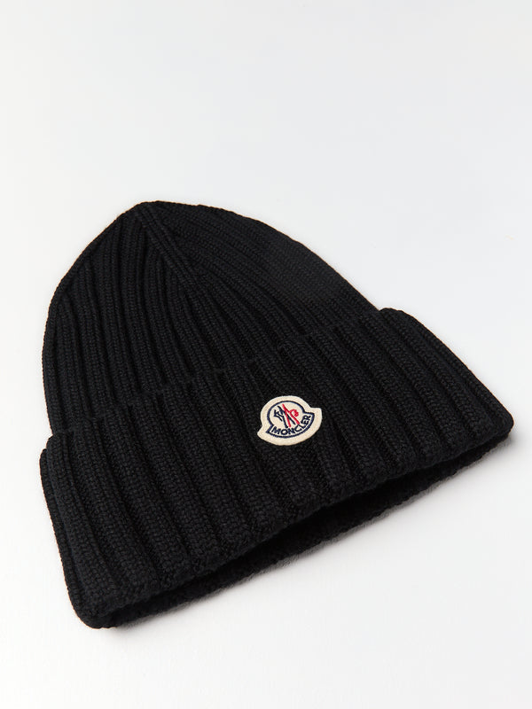 Stoy Berretto Tricot Beanie In Black