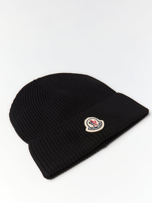 Stoy Berretto Tricot Beanie In Black