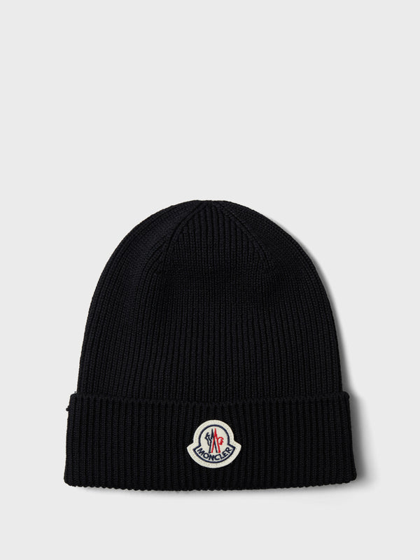 stoy Berretto Tricot Hat in Black