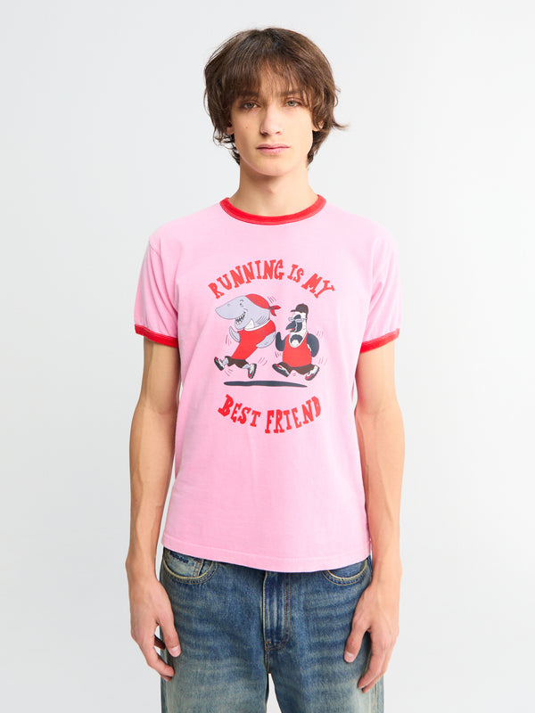 stoy Bestie Tee in Pink