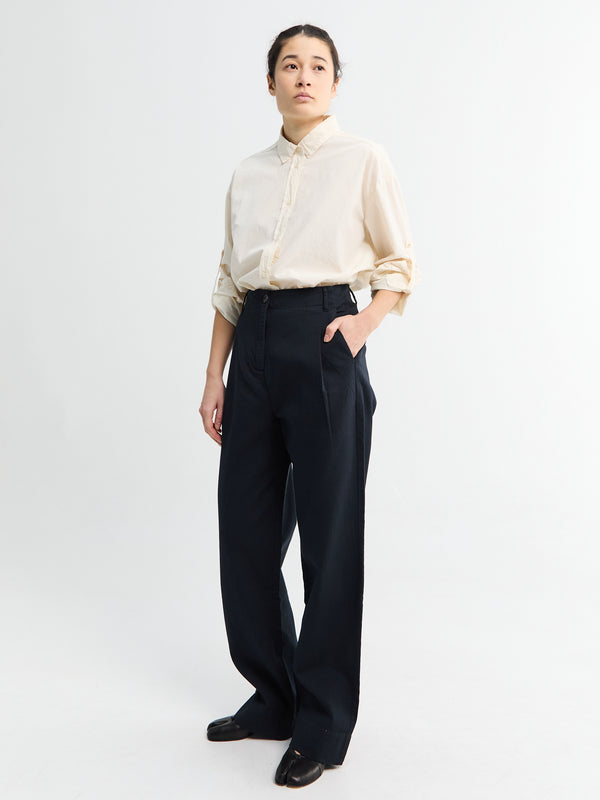 Stoy Billy Pant Zip In Black Navy