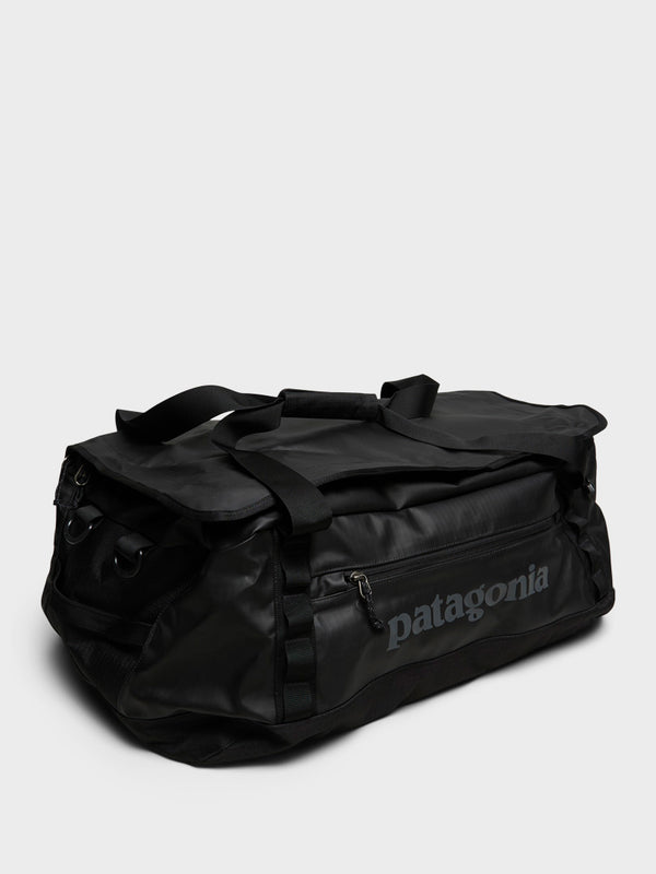 Stoy Black Hole Duffel 55L Bag In Black