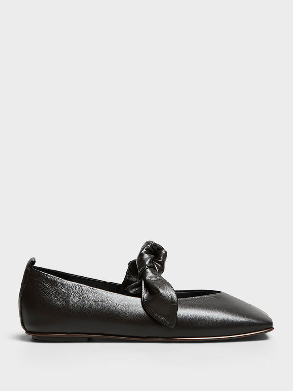 stoy Bo Flats in Deep Brown