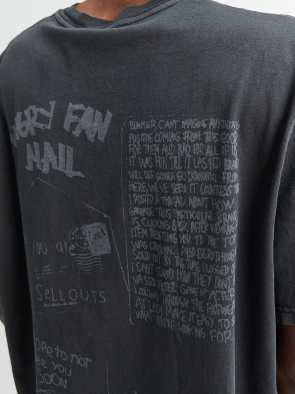 Stoy Box T-shirt In Angry Fan Mail Print