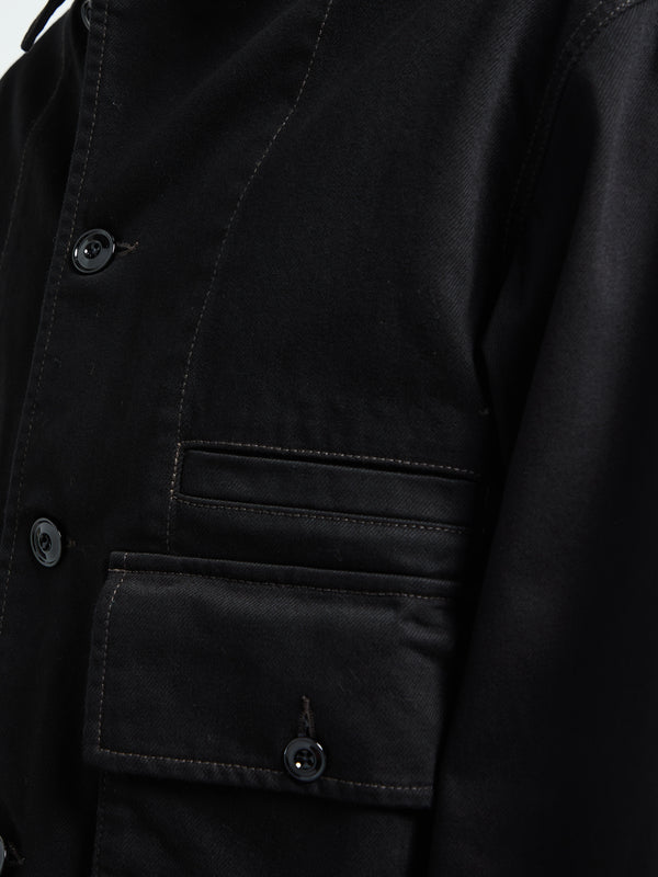 Stoy Boxy Jacket In Black