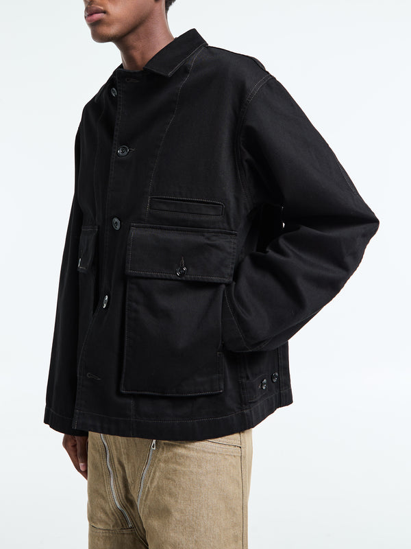 stoy Boxy Jacket in Black