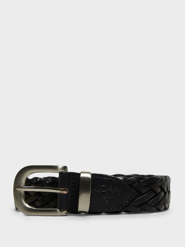 Stoy Braided Belt In Black