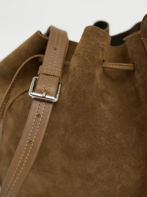 Stoy Bucket Bag Crosta In Crosta Brown