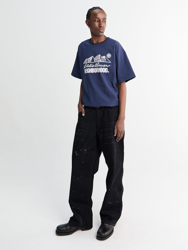 Stoy BW Washed Utility Pants In Black