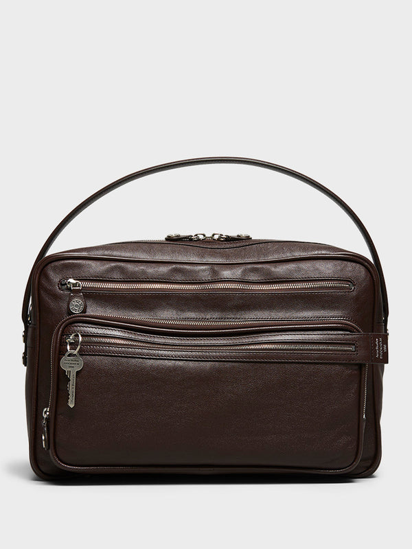 stoy Camero Camera Bag in Chocolate Brown