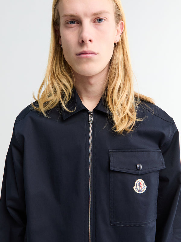 Stoy Camicia Jacket In Navy