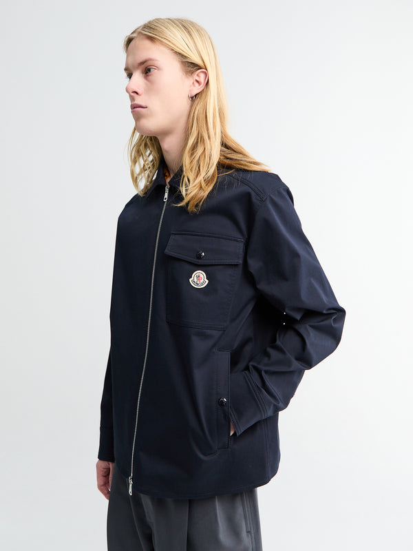 Stoy Camicia Jacket In Navy