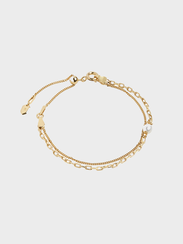 stoy Cantare Bracelet with Gold Plating