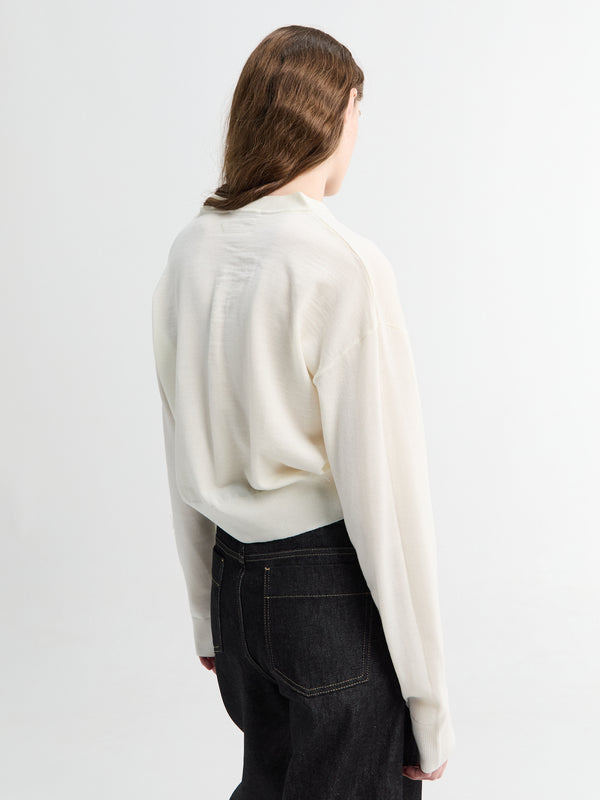 Stoy Cardigan In Off White