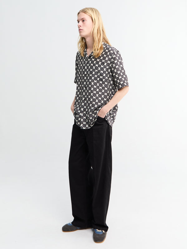 Stoy Carltone Shirt In Black