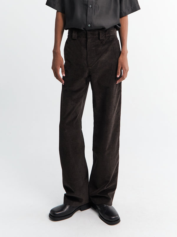 stoy Cash Cord Night Trousers Ponto in Peat
